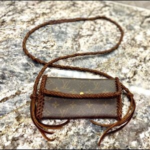 Louis Vuitton long wallet crossbody